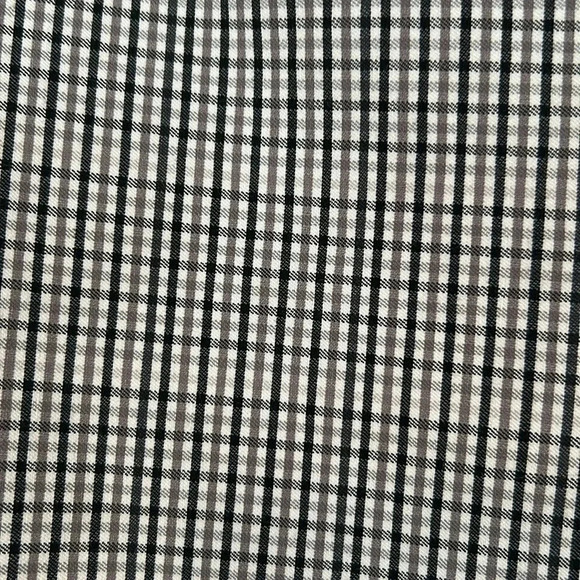 A New Day plaid black gray and white stretch pants size 4 - Picture 3 of 10